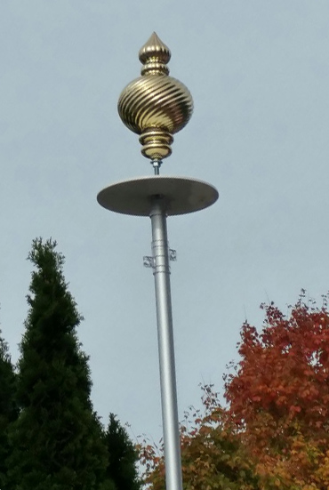 15 inch Flagpole Topper